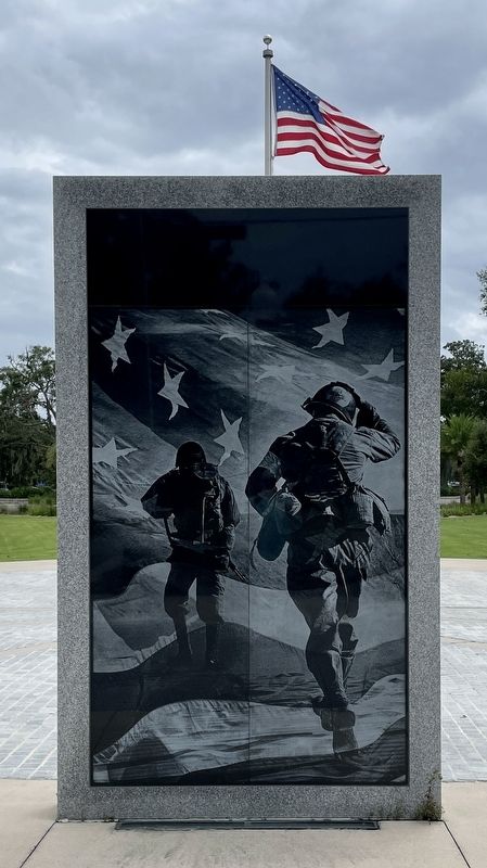 Glynn County Veterans Memorial image. Click for full size.