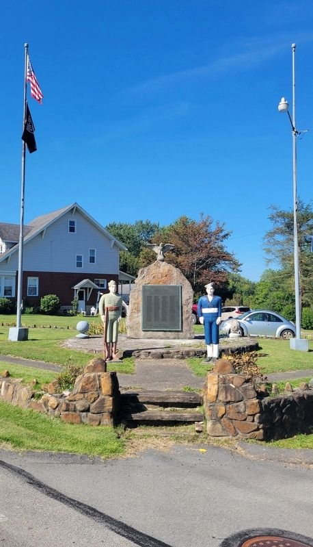 Brownfield Honor Roll Marker image. Click for full size.