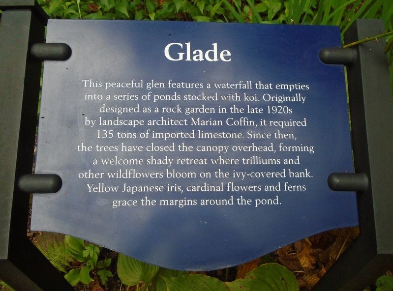 Glade Marker image. Click for full size.
