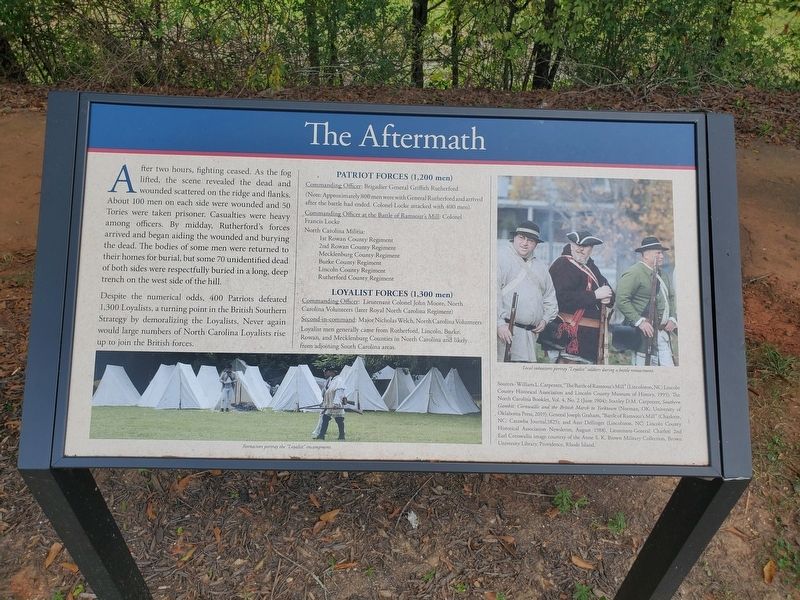 The Aftermath Marker image. Click for full size.