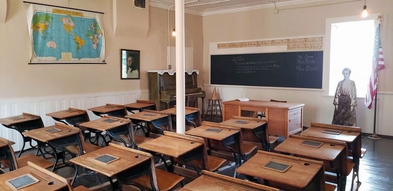Indian Boarding School Exhibit image. Click for full size.