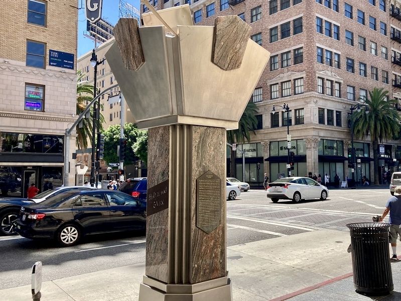 Hollywood & Vine Marker. Click for full size. Hollywood & Vine Marker image. Click for full size.
