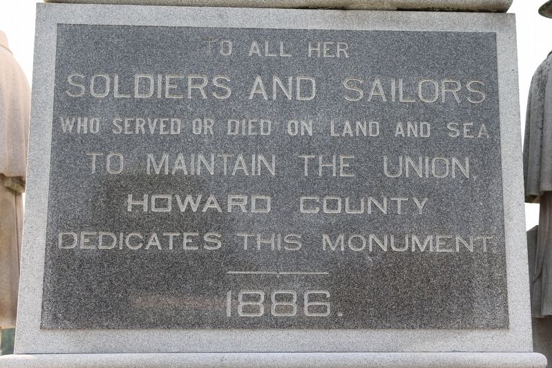 Soldiers and Sailors Monument Marker image. Click for full size.