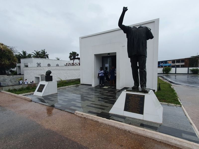 Osagyefo Dr. Kwame Nkrumah Marker. Click for full size. Osagyefo Dr. Kwame Nkrumah Marker image. Click for full size.