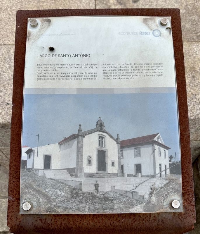 Largo de Santo Ant�nio / Saint Anthony Square Marker image. Click for full size.