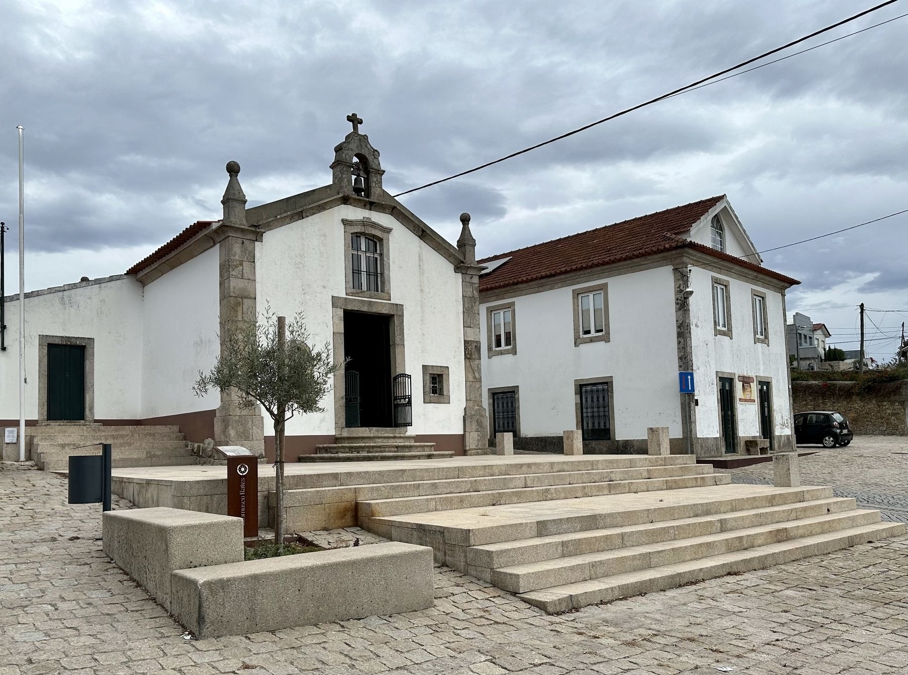 Chapel of Saint Anthony and Marker image. Click for full size.