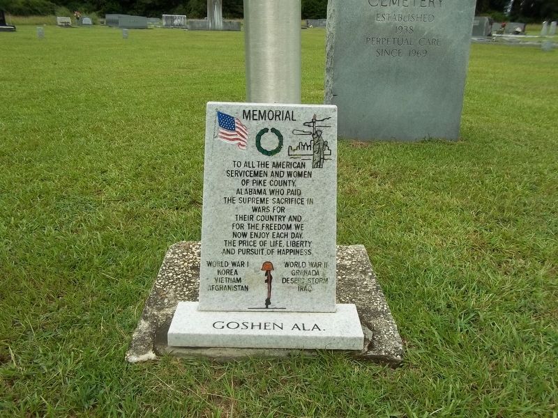Memorial Marker. Click for full size. Memorial Marker image. Click for full size.