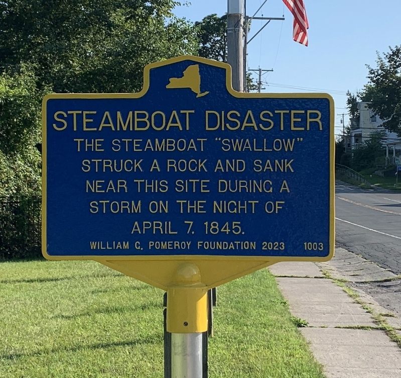 Steamboat Disaster Marker image. Click for full size.