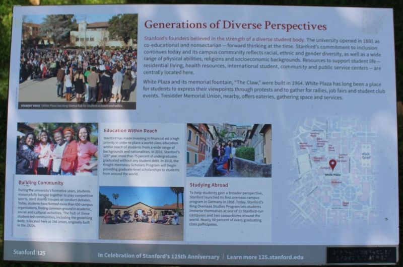 Generations of Diverse Perspectives Marker image. Click for full size.