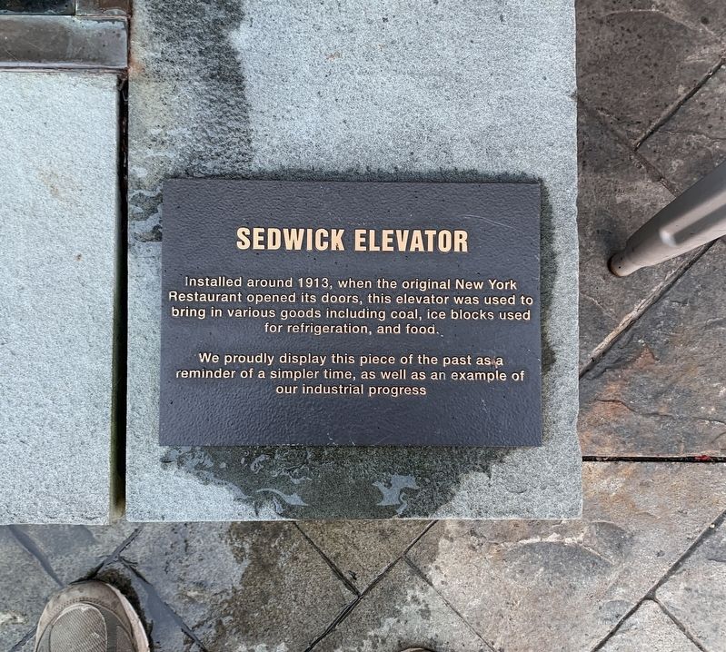 Sedwick Elevator Marker image. Click for full size.