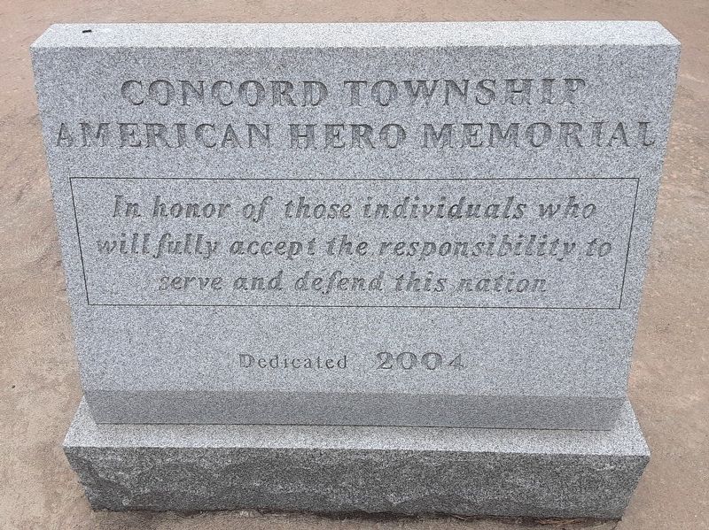 American Hero Memorial Dedication image. Click for full size.