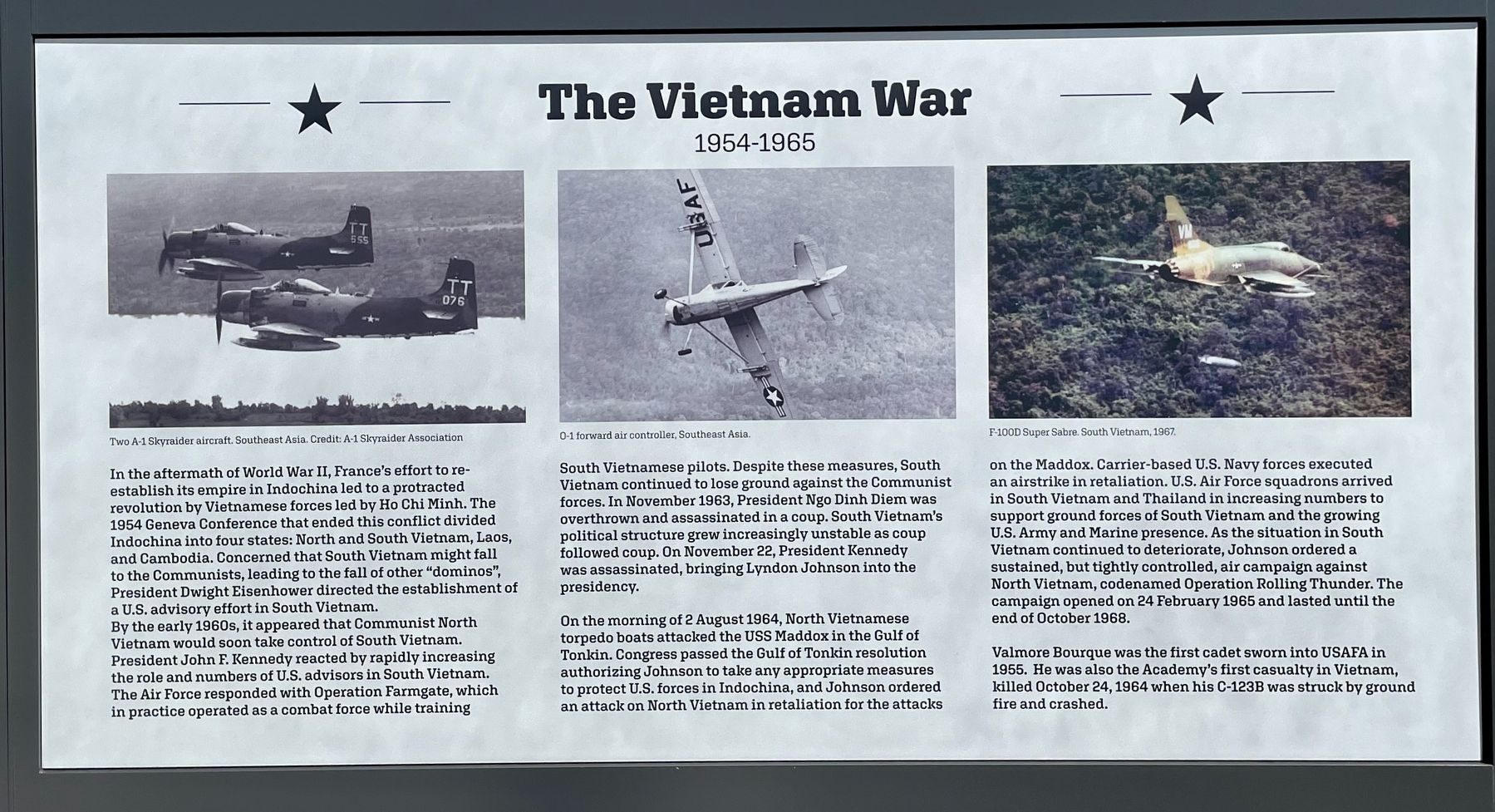 The Vietnam War Marker image. Click for full size.