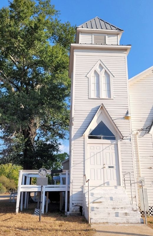The Thomas Chapel United Methodist Church and Marker. Click for full size. The Thomas Chapel United Methodist Church and Marker image. Click for full size.