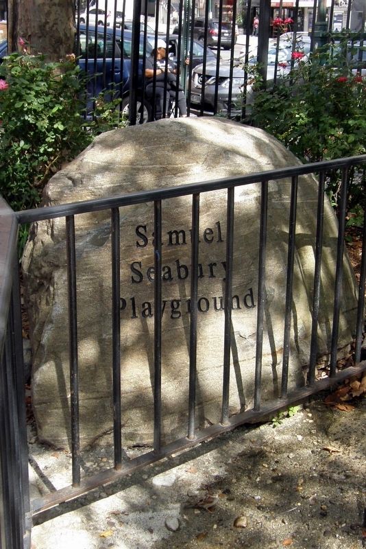 Samuel Seabury Playground marker. Click for full size. Samuel Seabury Playground marker image. Click for full size.