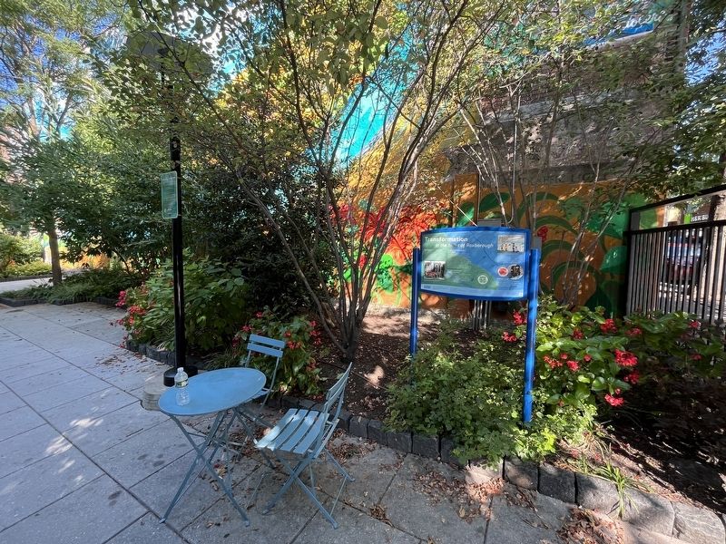 Transformation in the heart of Roxborough Marker. Click for full size. Transformation in the heart of Roxborough Marker image. Click for full size.