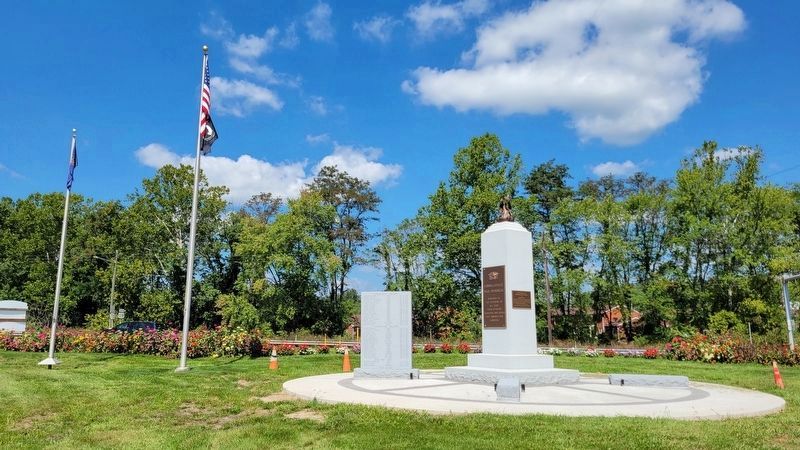 Connellsville War Memorial. Click for full size. Connellsville War Memorial image. Click for full size.