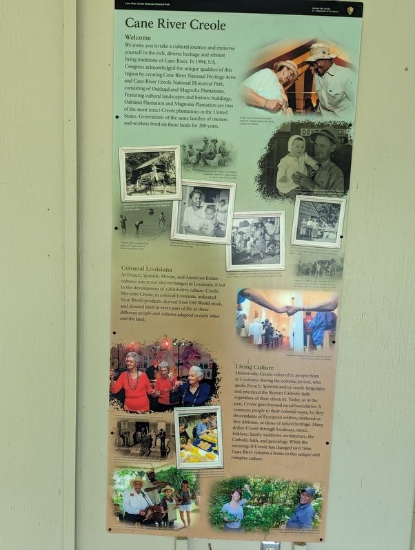 Cane River Creole Marker image. Click for full size.