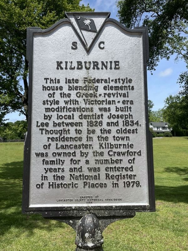 Kilburnie Marker (refurbished & relocated) image. Click for full size.