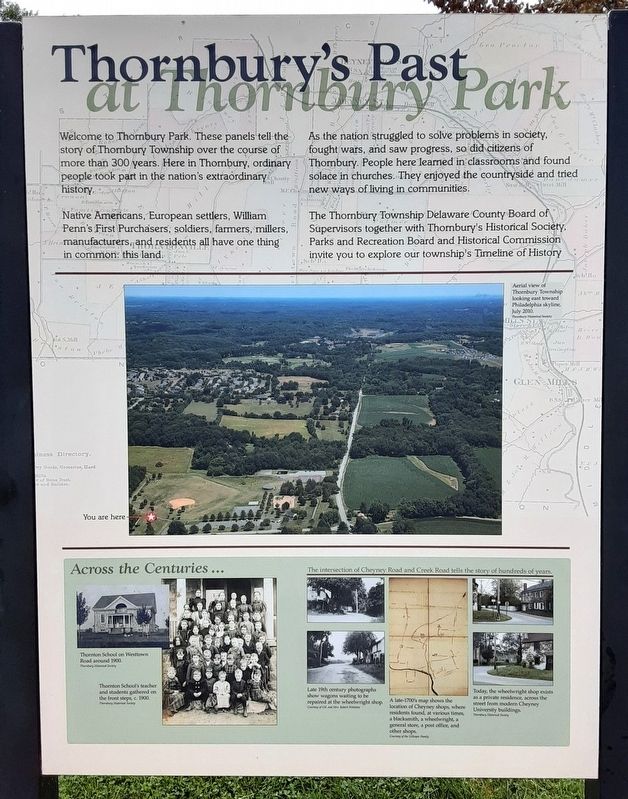 Thornbury's Past Marker image. Click for full size.