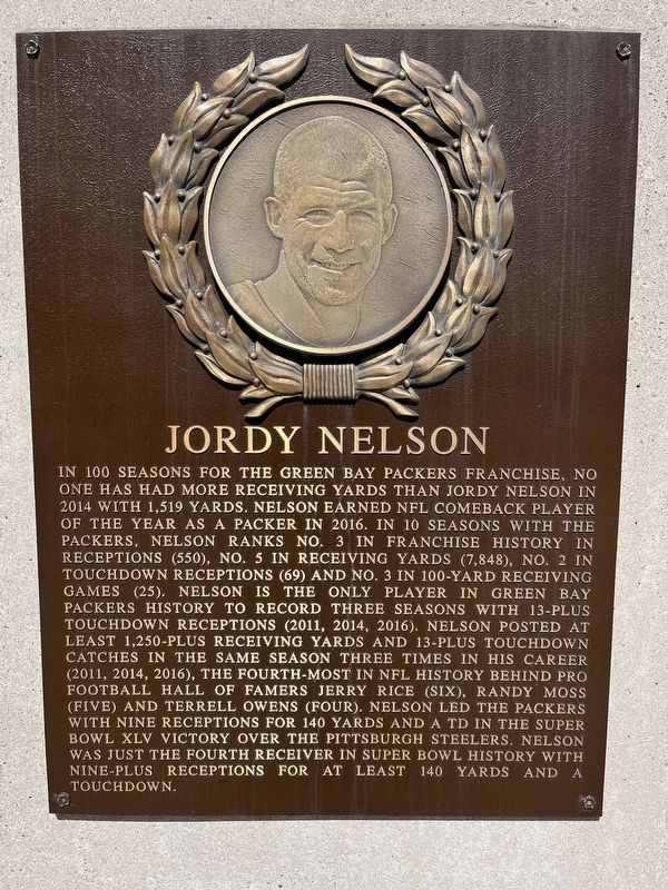 Jordy Nelson Marker image. Click for full size.