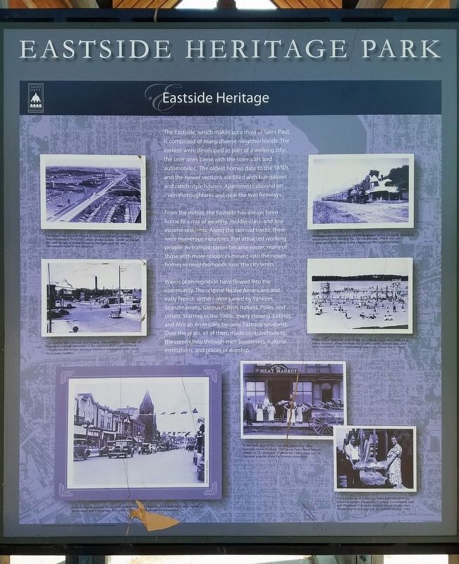 Eastside Heritage panel. Click for full size. Eastside Heritage panel image. Click for full size.