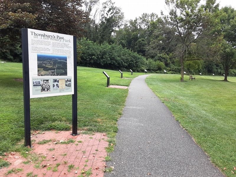 Thornbury's Past Markers. Click for full size. Thornbury's Past Markers image. Click for full size.