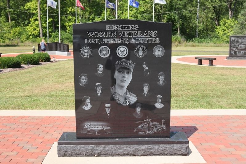 Honoring Women Veterans Marker. Click for full size. Honoring Women Veterans Marker image. Click for full size.