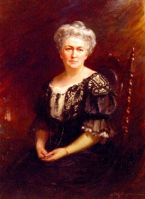 Adelaide Hunter-Hoodless, portrait by J. W. L. Forster, 1909 image. Click for full size.