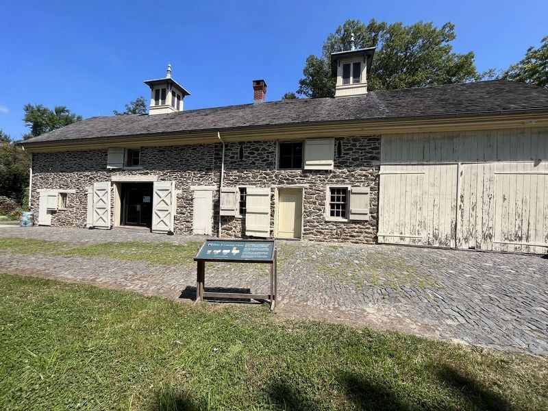 Barn & Carriage House Marker image. Click for full size.
