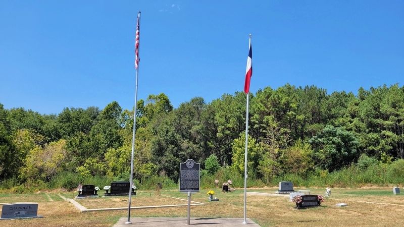 The view of the Cedar Hill Cemetery Marker image. Click for full size.
