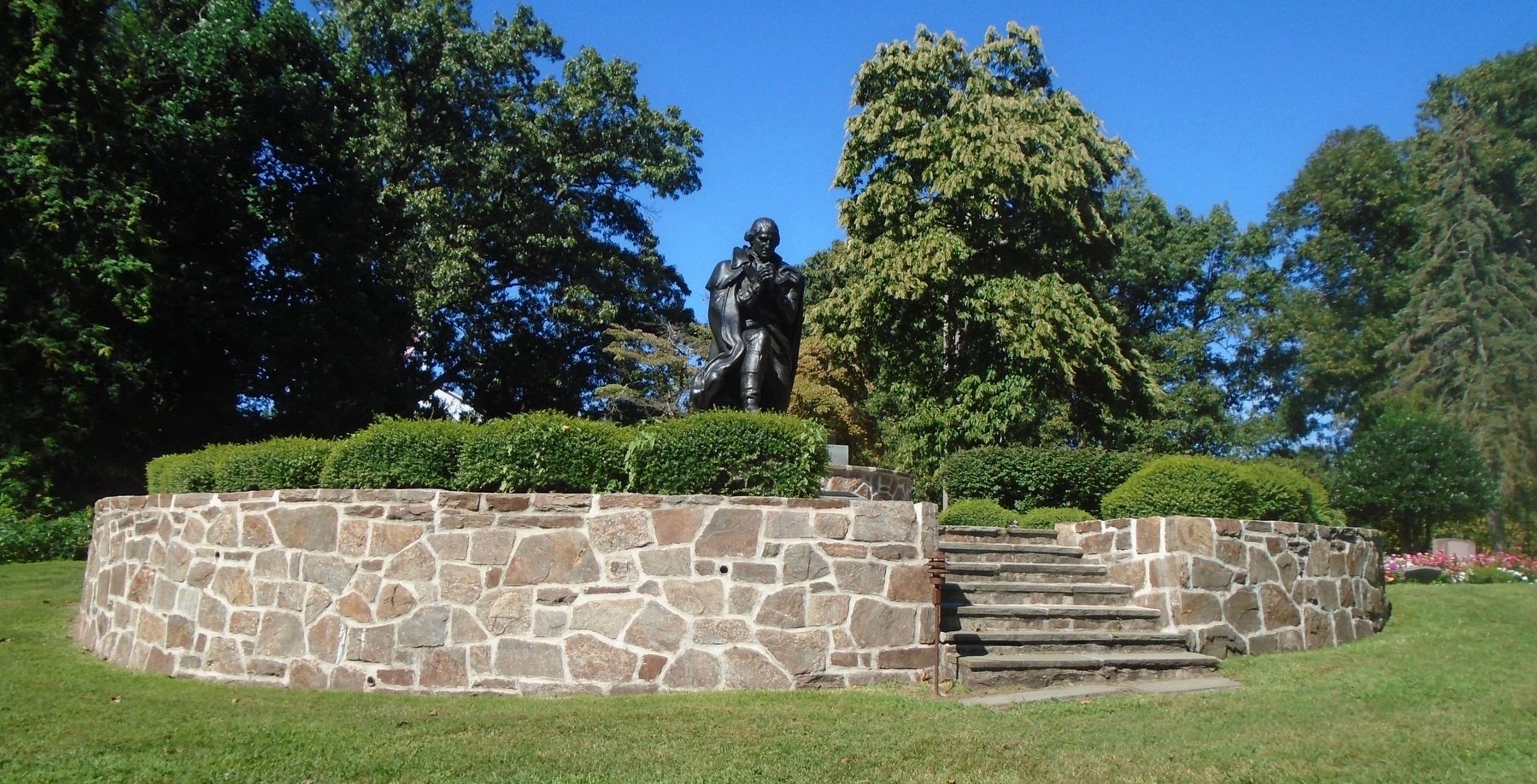 George Washington in Prayer. Click for full size. George Washington in Prayer image. Click for full size.