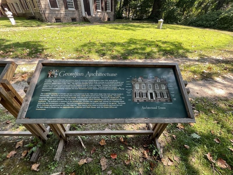 Georgian Architecture Marker image. Click for full size.