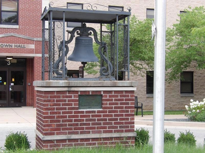 Central Normal College Bell image. Click for full size.