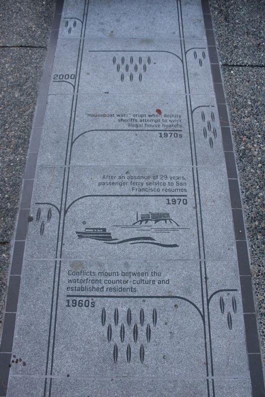 Sausalito History Timeline Marker image. Click for full size.