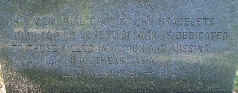 Southeast Asia KIA/MIA/POW Memorial image. Click for full size.