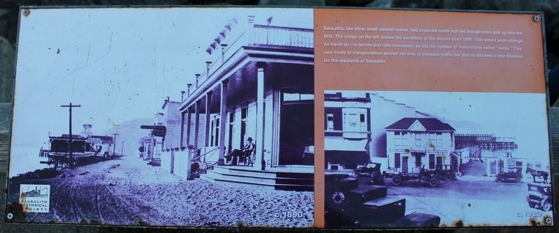 Sausalito Marker image. Click for full size.