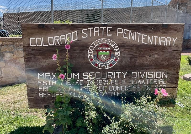 Colorado Territorial Prison Marker image. Click for full size.