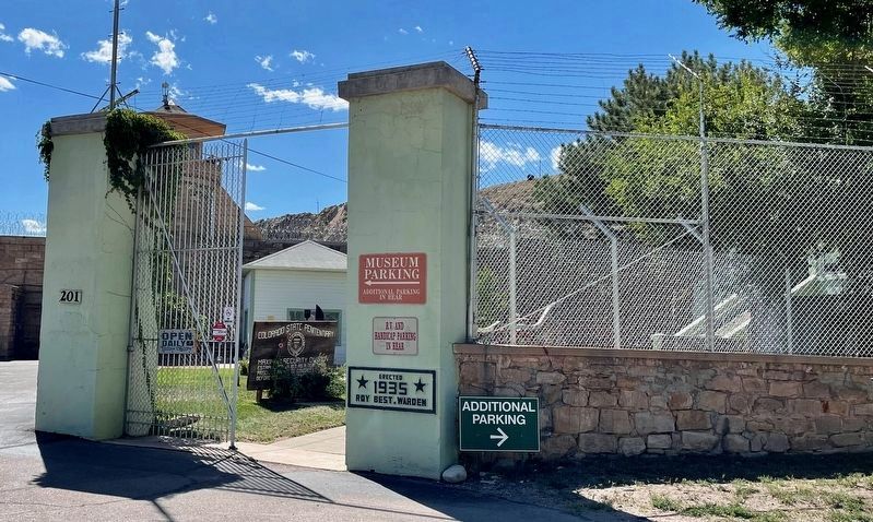 Colorado Territorial Prison Museum entrance image. Click for full size.