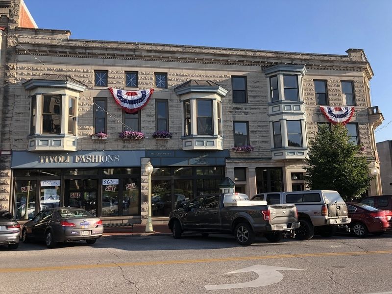 The Mobley-Buskirk-Hill Building Marker image. Click for full size.