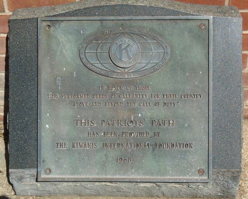Patriots' Path Marker. Click for full size. Patriots' Path Marker image. Click for full size.