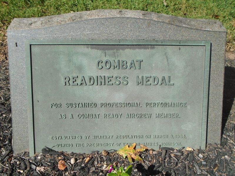 Combat Readiness Medal Marker image. Click for full size.