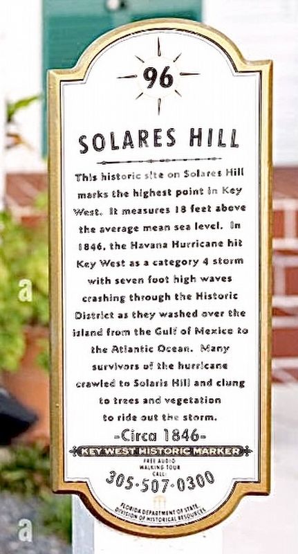 Solares Hill Marker image. Click for full size.