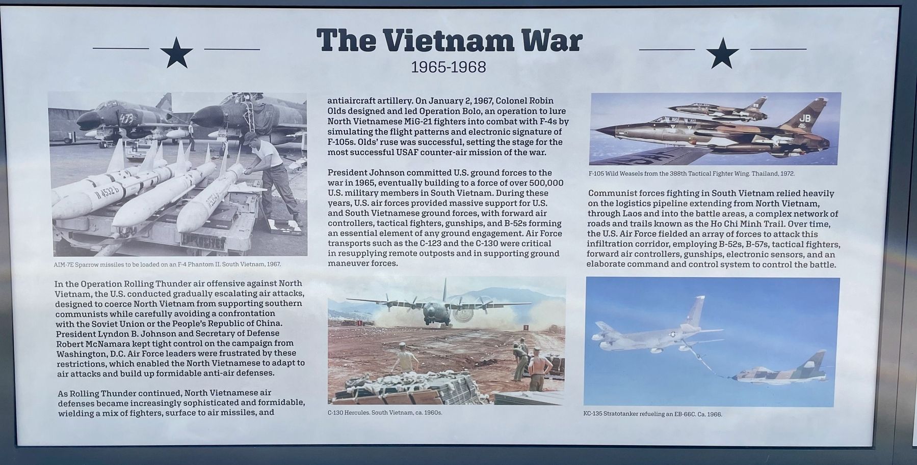 The Vietnam War Marker image. Click for full size.