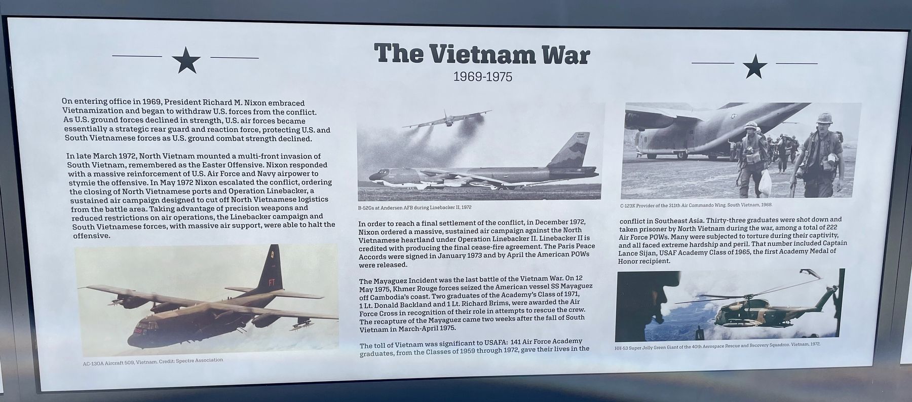 The Vietnam War Marker image. Click for full size.