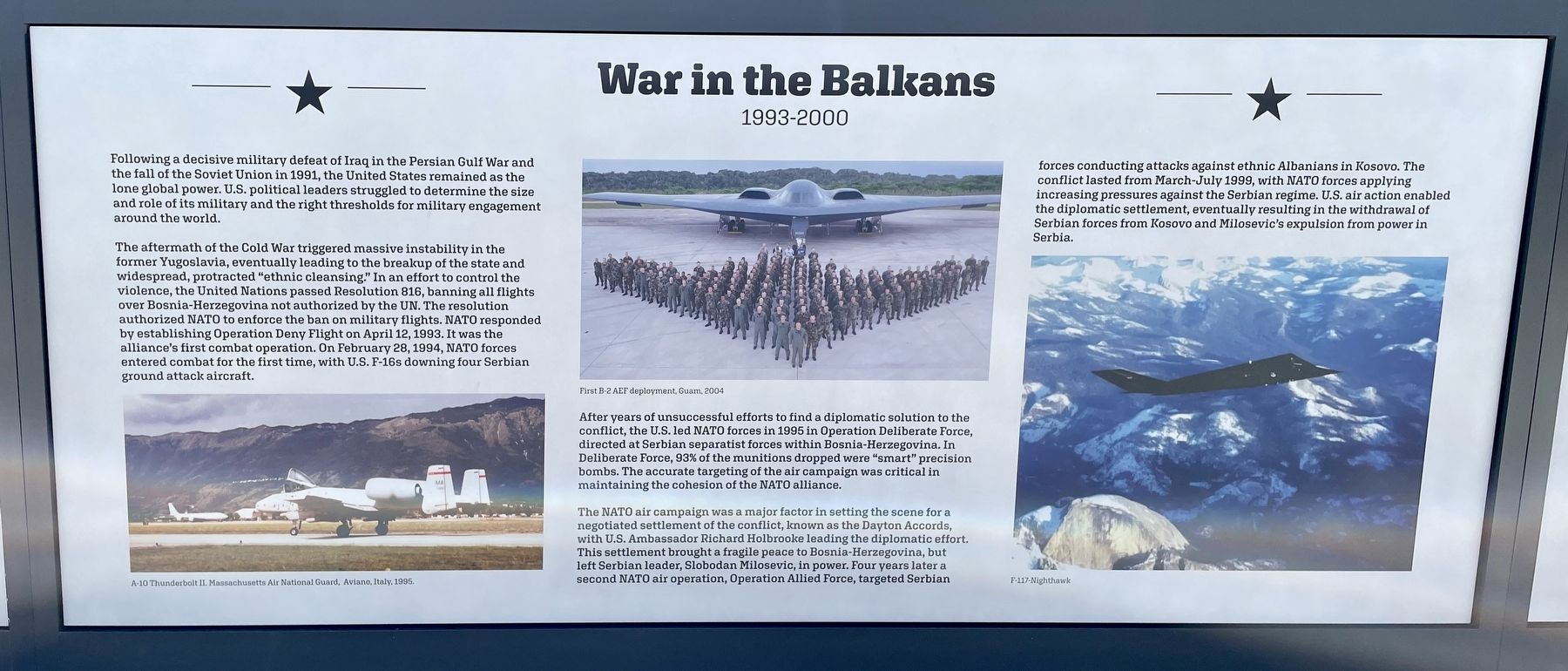 War in the Balkans Marker image. Click for full size.