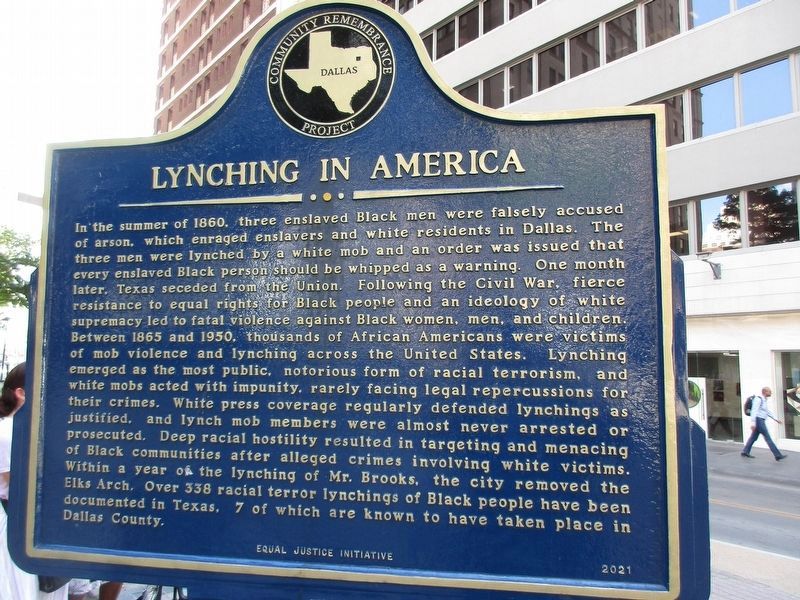 Lynching in America image. Click for full size.