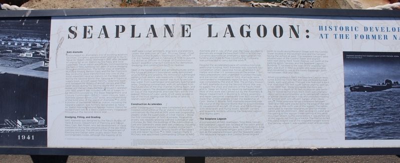 Seaplane Lagoon Marker image. Click for full size.