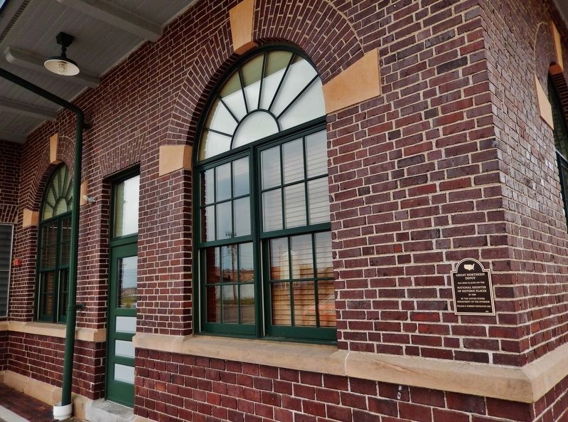 Great Northern Depot Marker image. Click for full size.