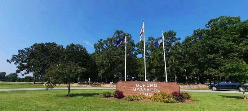 Buford Massacre 1780 image. Click for full size.