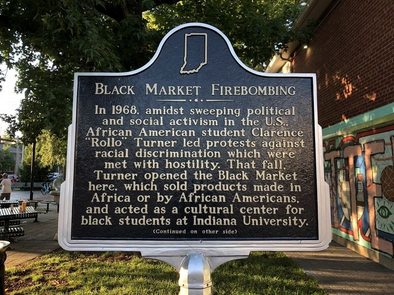 Black Market Firebombing Marker, Side One. Click for full size. Black Market Firebombing Marker, Side One image. Click for full size.